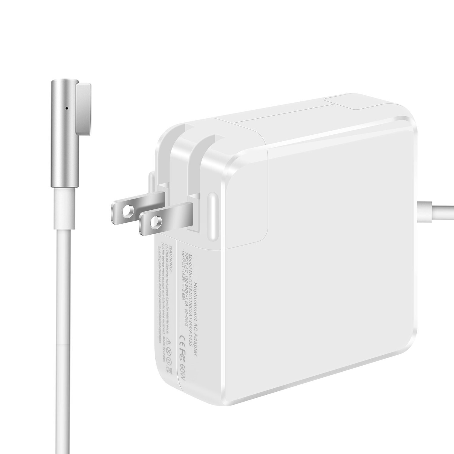 60W Type C  L-Tip Power Adapter Replacement Charger for MacBook Air, MacBook Pro