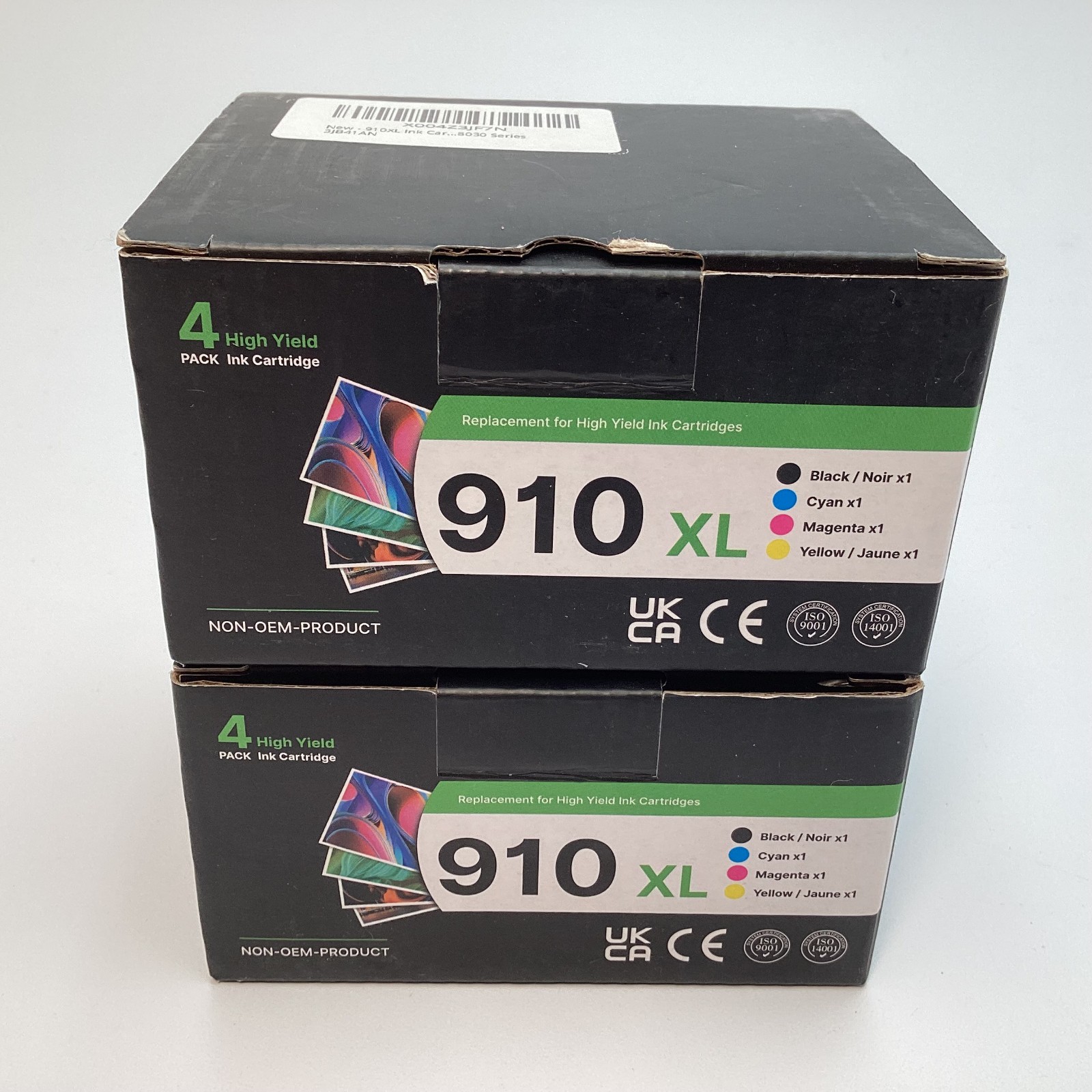 WISETA 910XL Ink Cartridge 2-Pack Replacement for HP 8030 Printers - Compatible