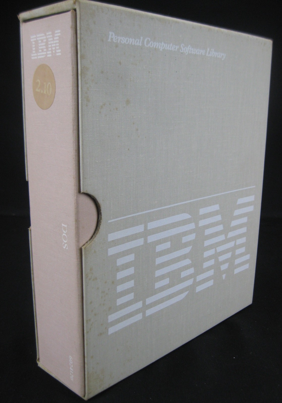 Vtg 1983 IBM DOS Version 2.10 on 5.25” Disk Operating System Original Manual