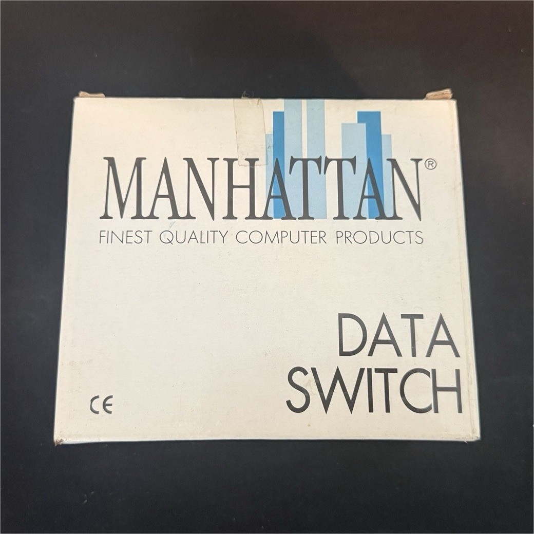 Manhattan Data Transfer Switch - Original Box - Mint Condition - Vintage