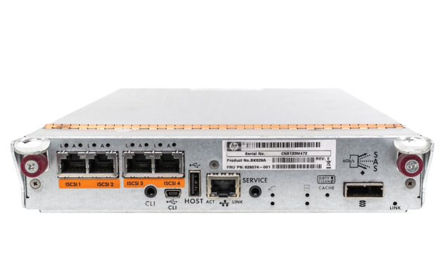BK829A HP 629074-001 P2000 G3 iSCSI MSA Array System Controller