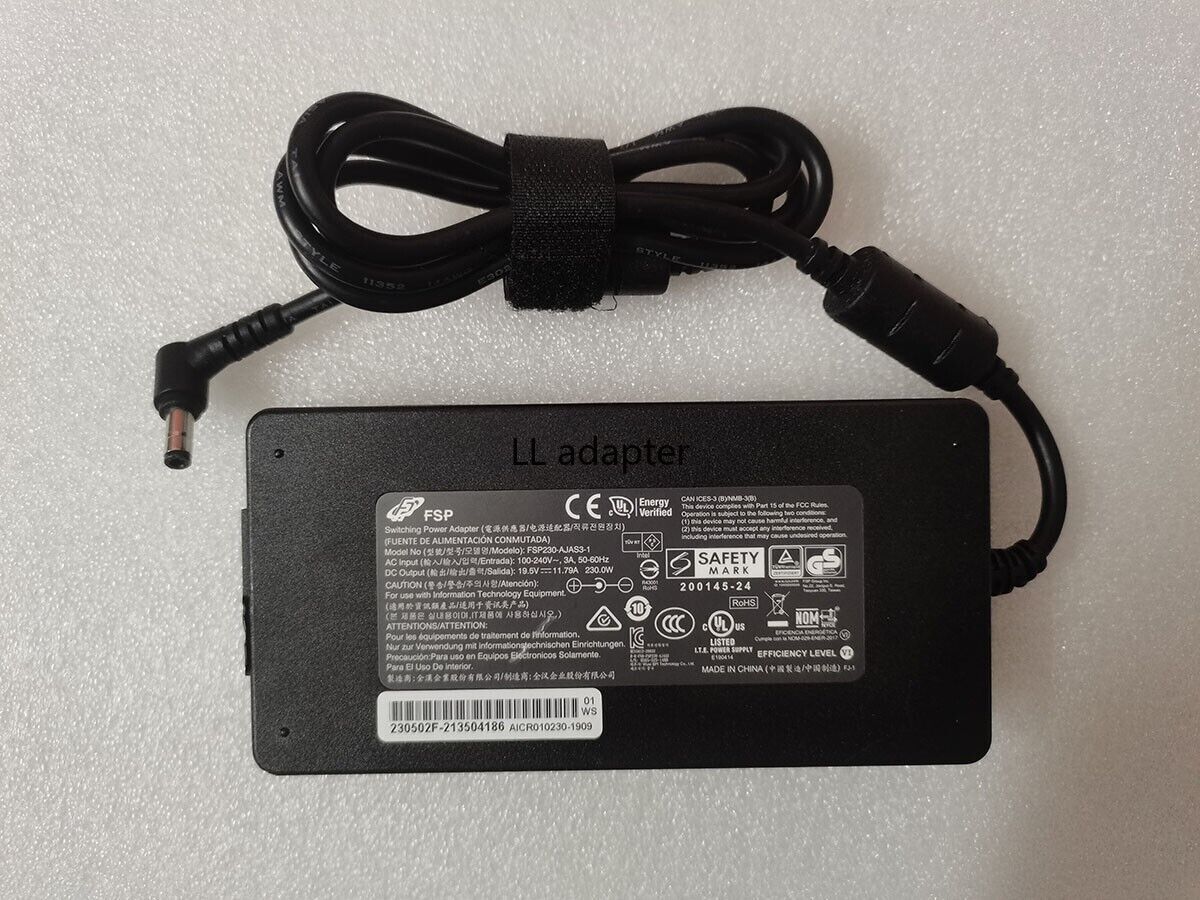 NEW Slim Genuine FSP 19.5V11.79A 230W FSP230-AJAS3-1 For Schenker XMG NEO 15-M19