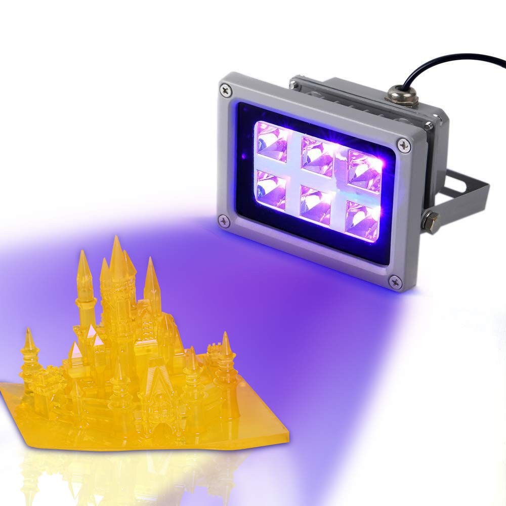 3D Printer UV Resin Curing Light for SLA DLP LCD 3D Printing Resin Curing Lamp