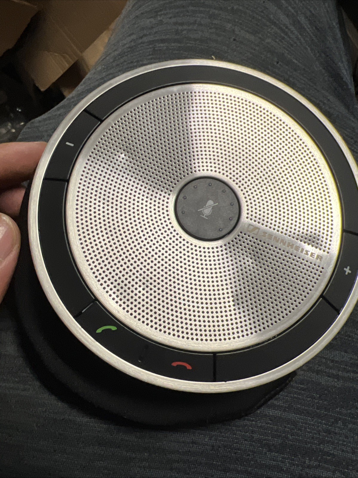 Sennheiser SP 20 ML Speakerphone USB 3.5mm Audio Tested