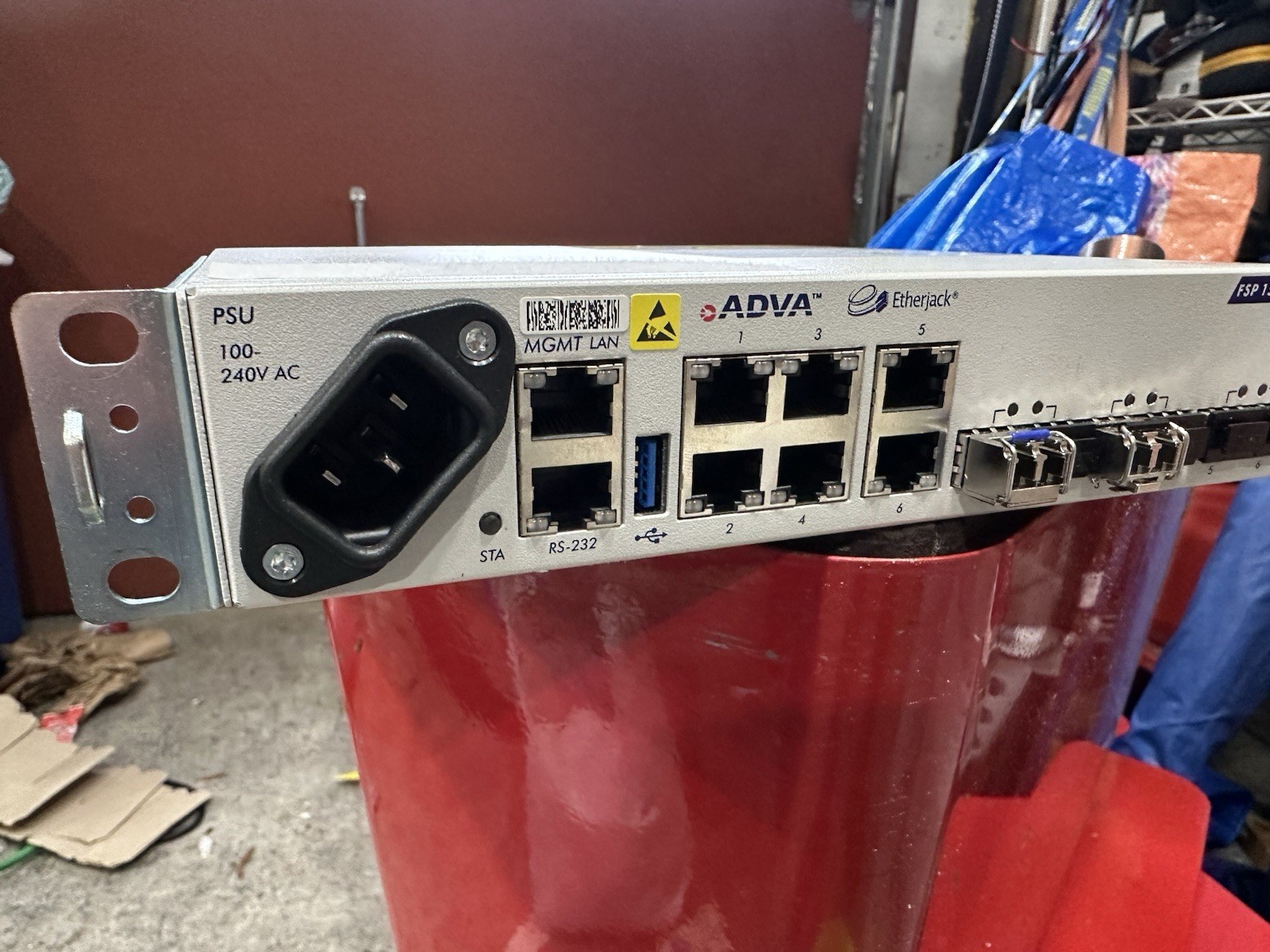 Adva FSP 150-GE114PRO Demarcation Switch with Brackets