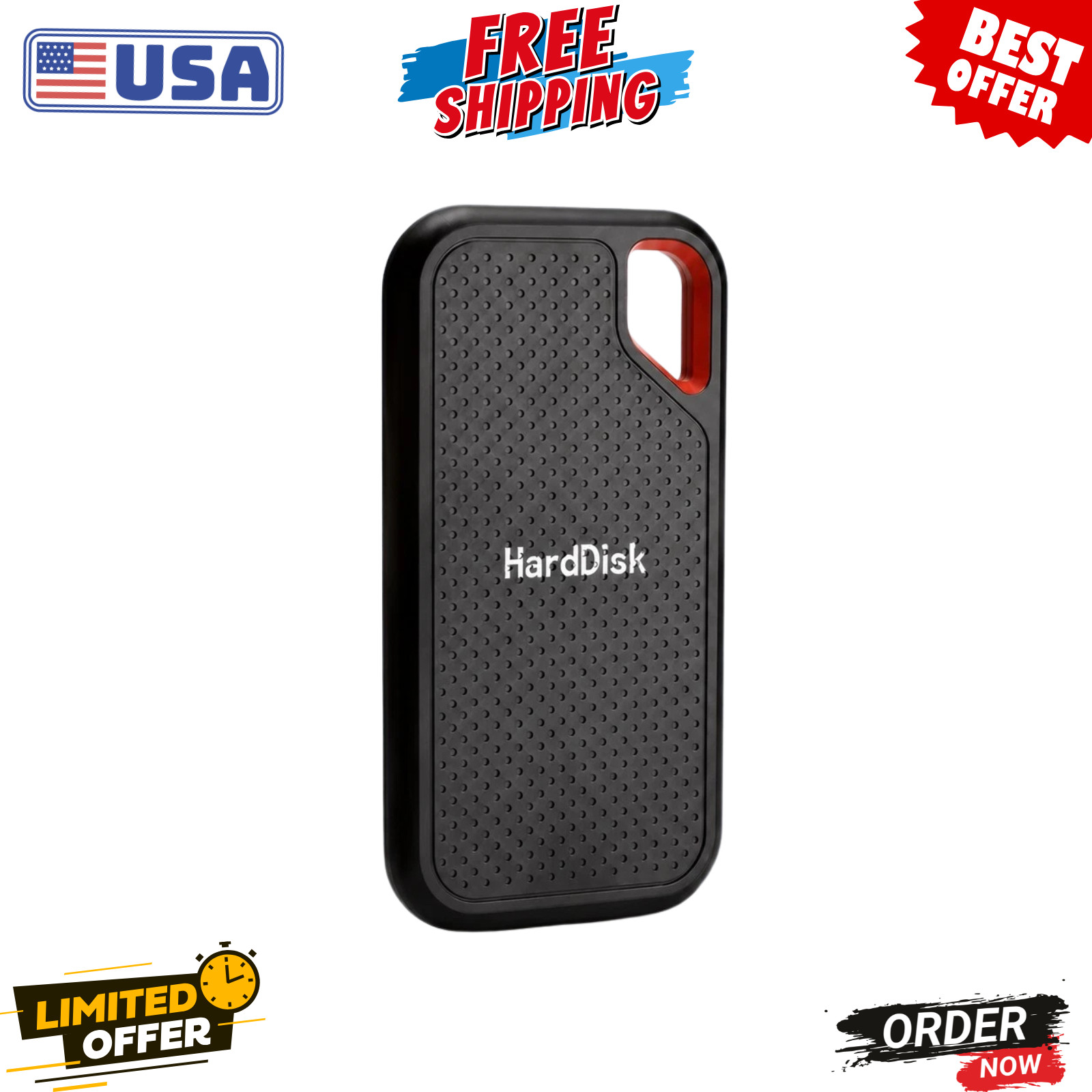 external hard drive 8TB High Speed Capacity Solid State Usb3.2 Laptop Mac And PC