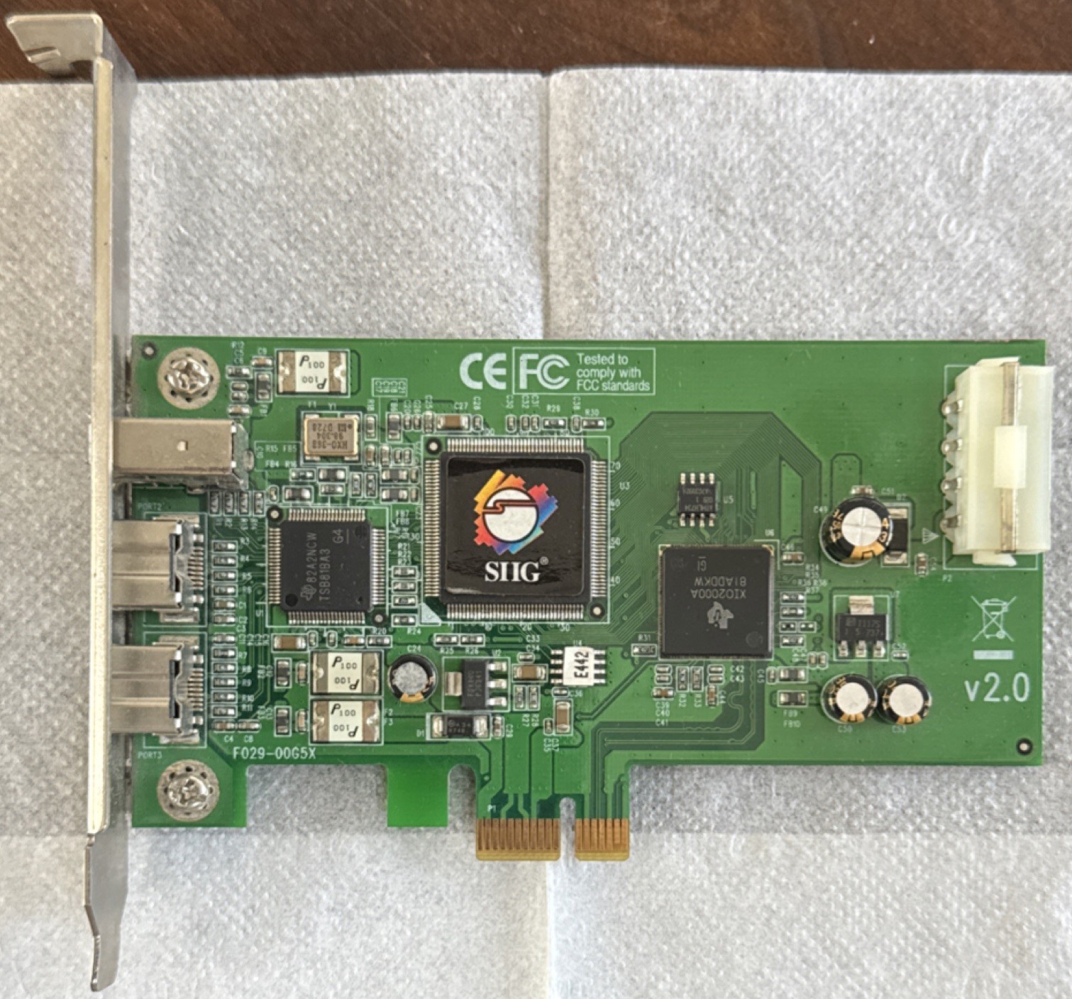 SIIG NN-E38012-S2 2x FireWire 800 / 1x 400  PCIe Expansion Card N362814X0232