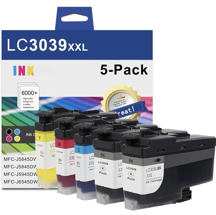 Printer Ink for Brother LC3039BK LC3039C LC3039M LC3039Y for HL-J6000 DW Printer