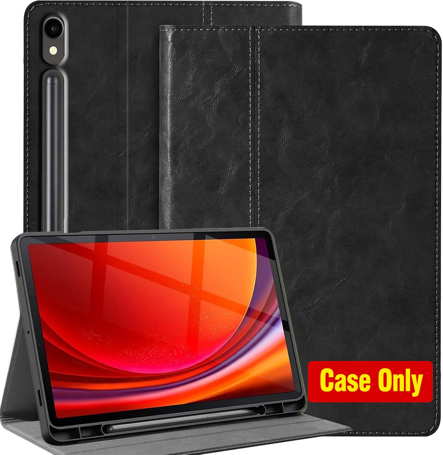 Leather Shockproof Case with Pencil Holder for Samsung Galaxy Tab S10 Lite 10.9