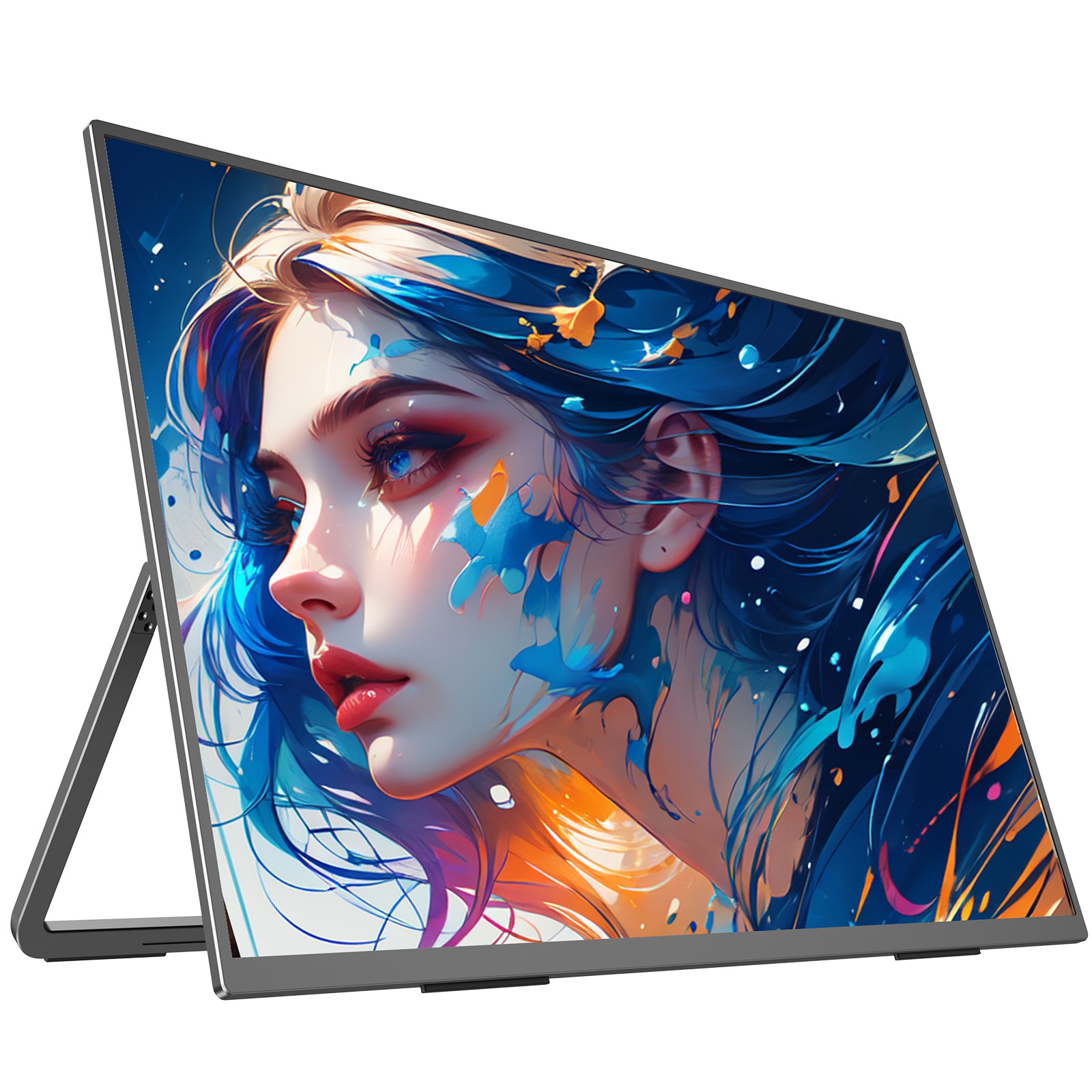 UPERFECT 23.8" Portabke Monitor 1080P 144Hz Screen w/ Adjustable Stand For PC
