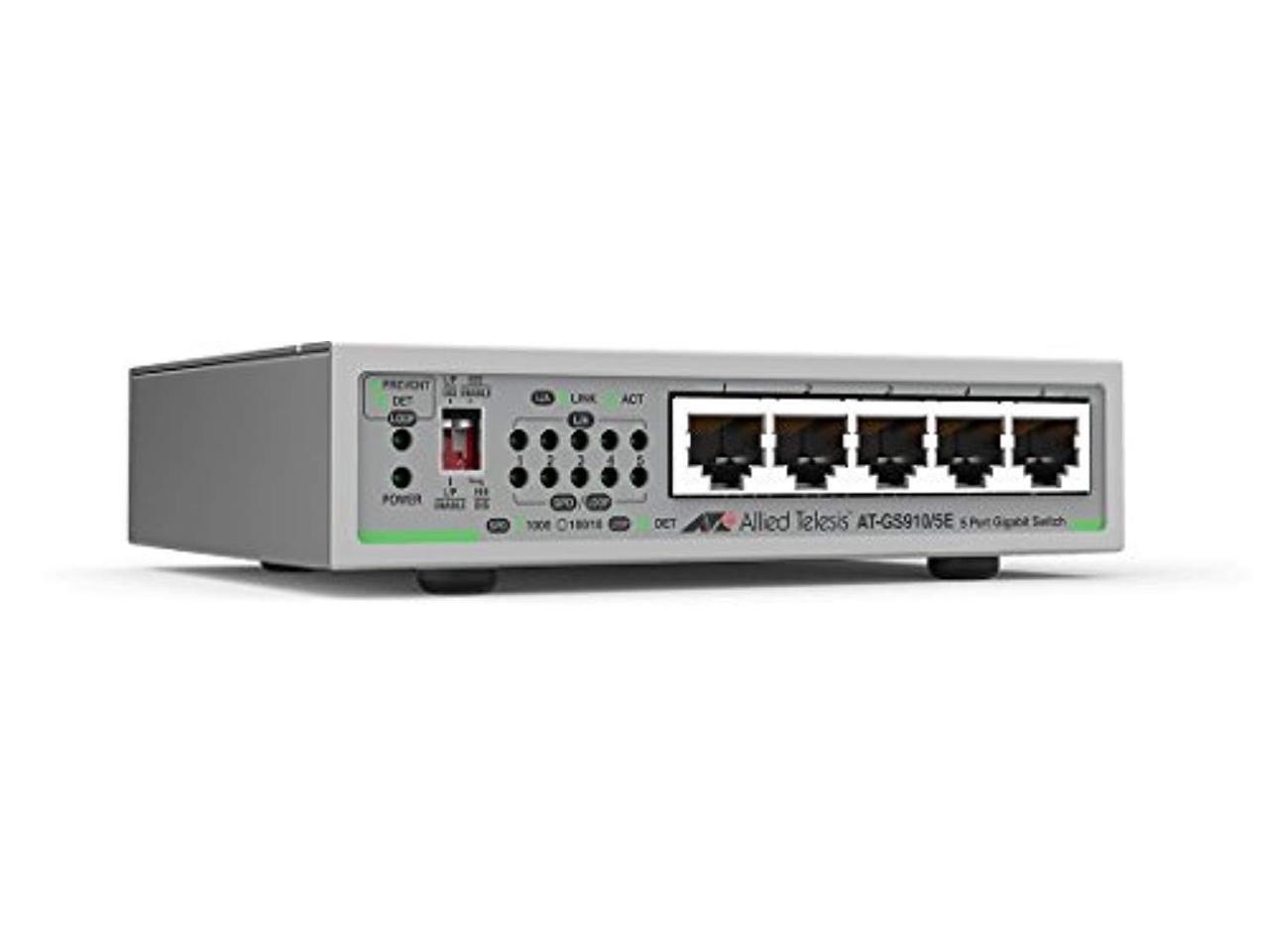 Allied Telesis GS910 AT-GS910/5E-10 Unmanaged Gigabit Ethernet Unmanaged Switch