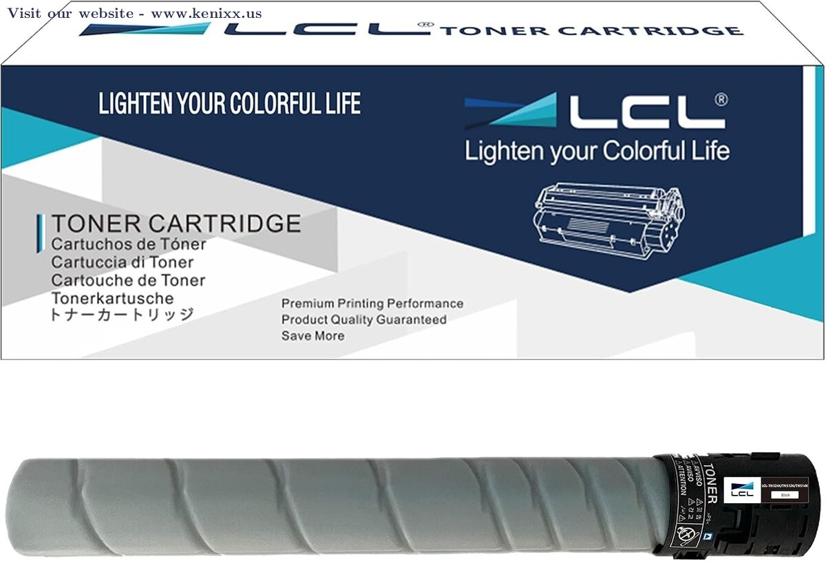 LCL Toner Cartridge for Konica Minolta TN324 TN512 High Yield Black 1-