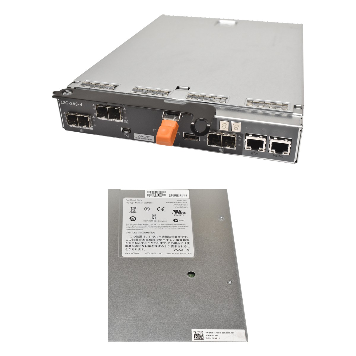 Dell 12G-SAS-4 Controller E02M005 0F3P10 for PowerVault Storage MD3400 MD3420