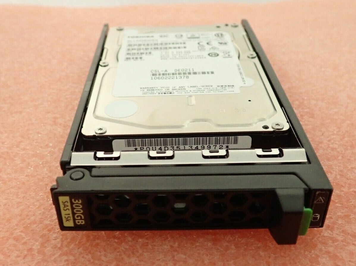 Fujitsu S26361-F5531-E530 HD SAS 12G 300GB 15K HOT PL 2.5' EP HDD for Primergy