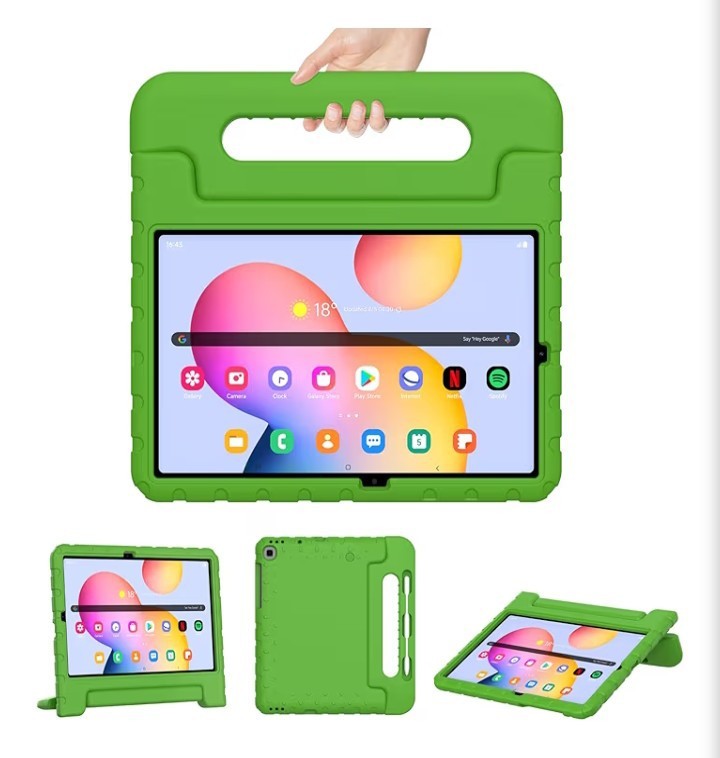 Kids Case for Samsung Galaxy Tab S6 Lite 10.4in Shockproof with S Pen Slot Green