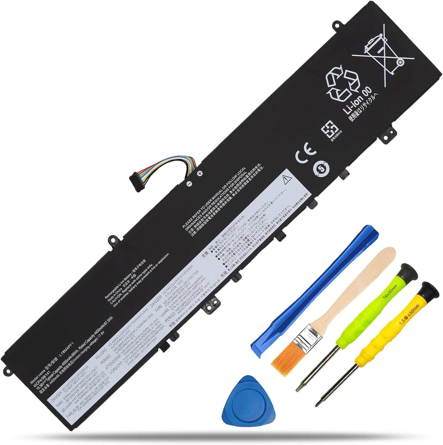 L18M4PF1 L18D4PF1 Laptop Battery Replacement for Lenovo Yoga 9 15IMH5 82DE