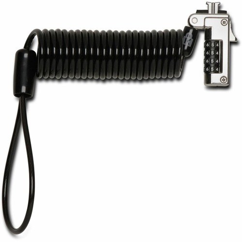 Kensington Slim Portable Combination Lock, 5.91 ft Cable - Resettable