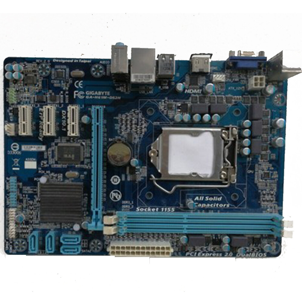 For Gigabyte GA-H61M-DS2H DDR3 computer 1155-pin motherboard  desktop D33006