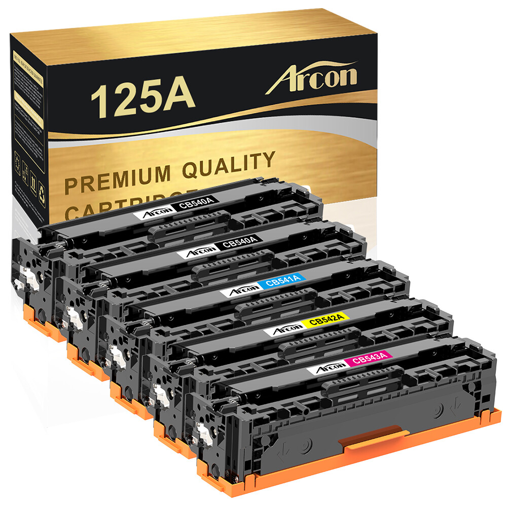 CB540A 125A Toner Compatible With HP Color LaserJet CP1215 CP1518ni CM1312nfi 
