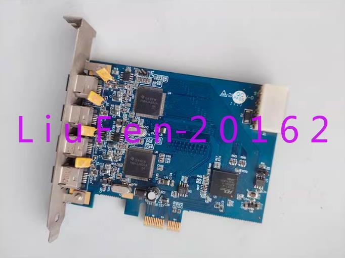 1pc used IOI FWX2-PCIE10 Rev:1.1 1394A Card