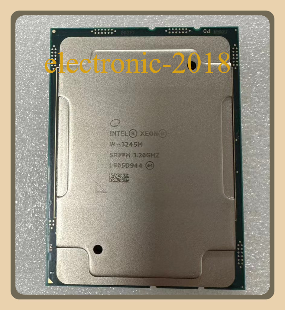 Intel Xeon w-3245m QS 3.2ghz 16 Core 22mb 205w lga3647 CPU processor
