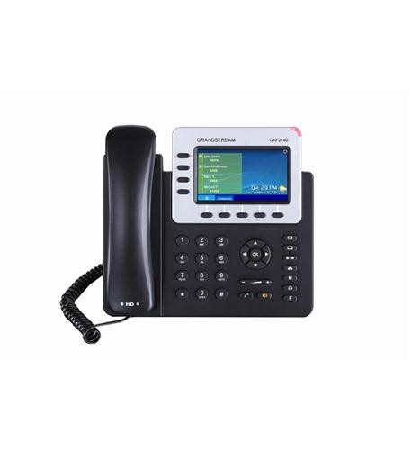 Grandstream GXP2140 IP Phone - Cable - Wall Mountable