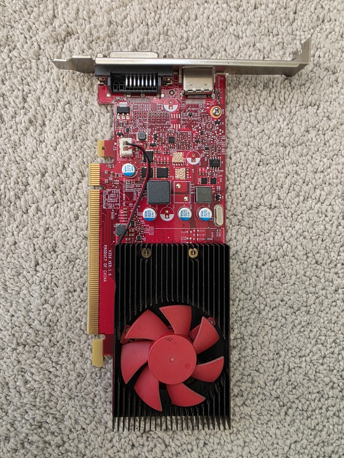 HP NVIDIA GeForce GT 1030 2GB GDDR5 Graphics Card L01825-001 HDMI DVI PCIe