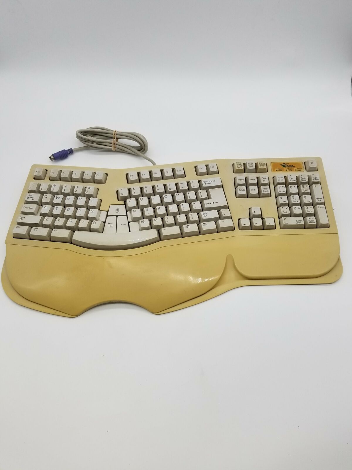 Vintage Mouse Systems SK-6000 Contour Keyboard PS/2
