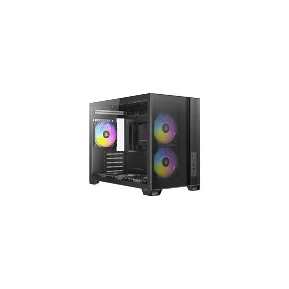 Antec Flux M, 3 x 120 PWM ARGB,3 x 120 PWM Reverse Fans Included Gaming Case