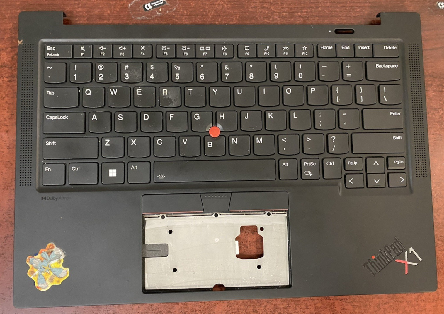 Lenovo ThinkPad X1 Carbon 11th Gen NICE Palmrest No Right Slot BAD KEYBOARD