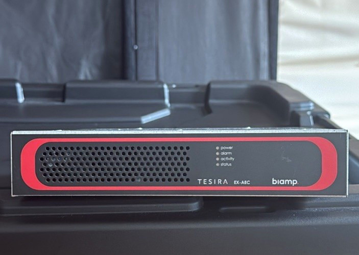 Biamp Tesira EX-AEC Rackmount Audio DSP Expander, Wired Ethernet RJ-45