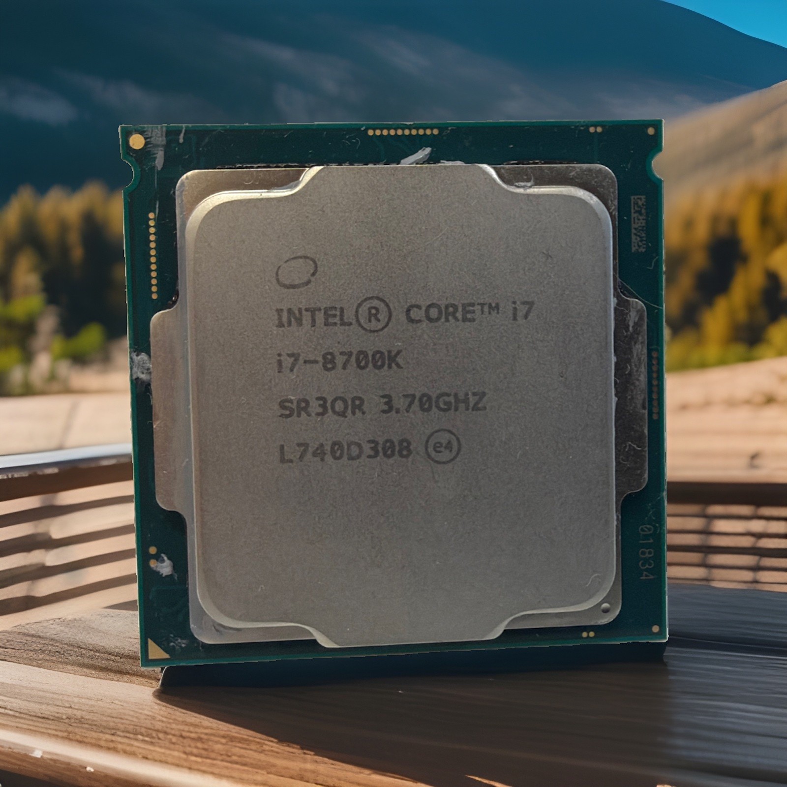 Intel Core i7 8th Gen i7-8700K @ 3.70 GHz | Hexa-Core LGA 1151 Processor | SR3QR