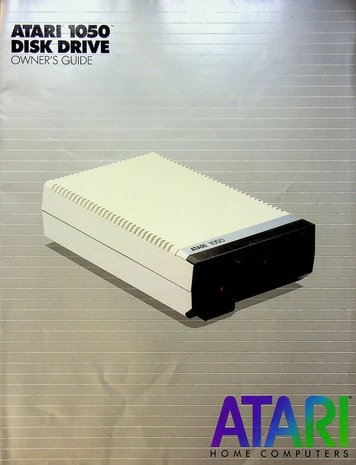Vintage Owner’s Manual for Atari1050 Disk Drive Guide ONLY m2016