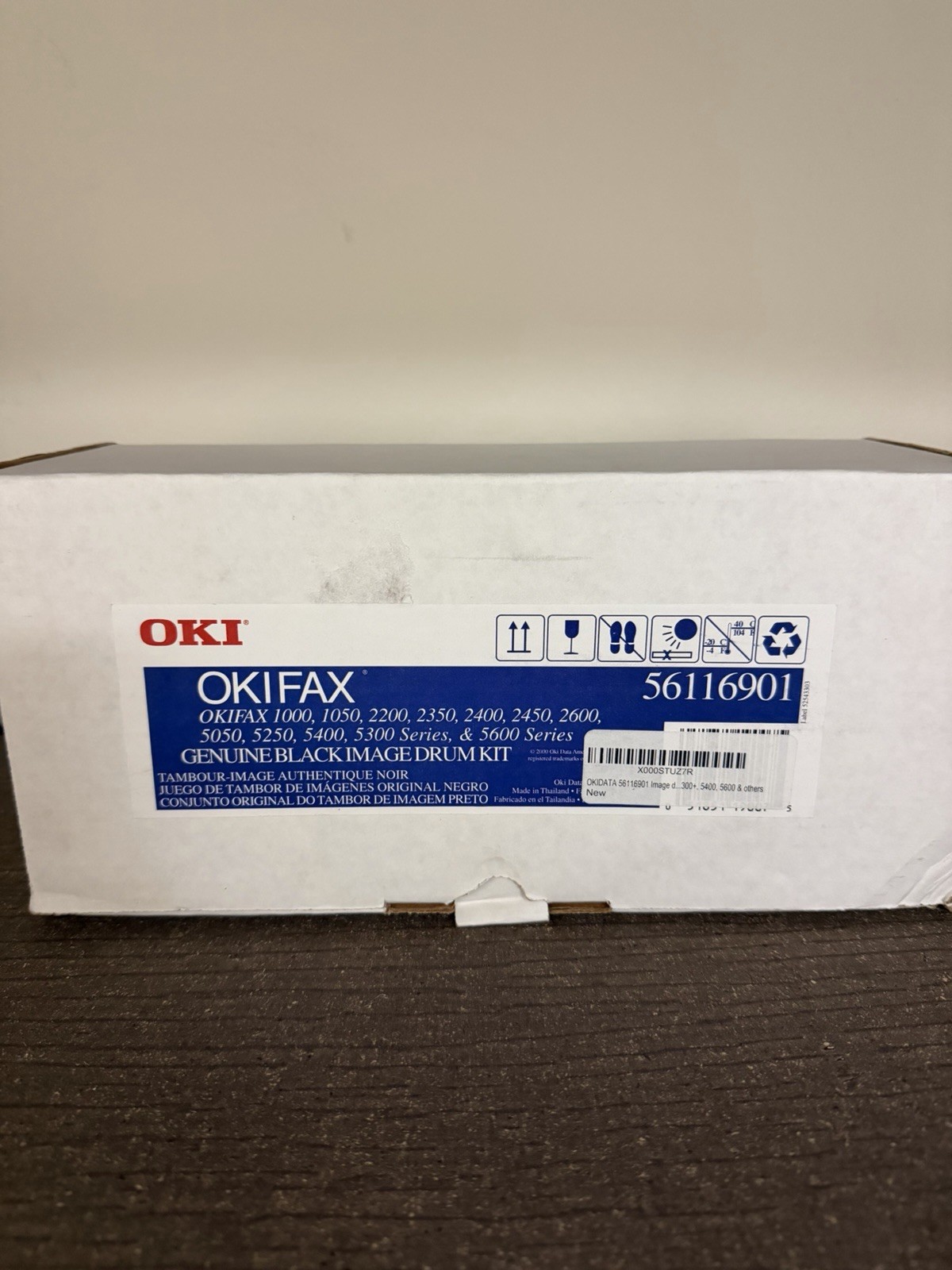 Genuine Oki 56116901 Black Image Drum Kit Okifax 1000 1050 2200 2350 2400 BNIB