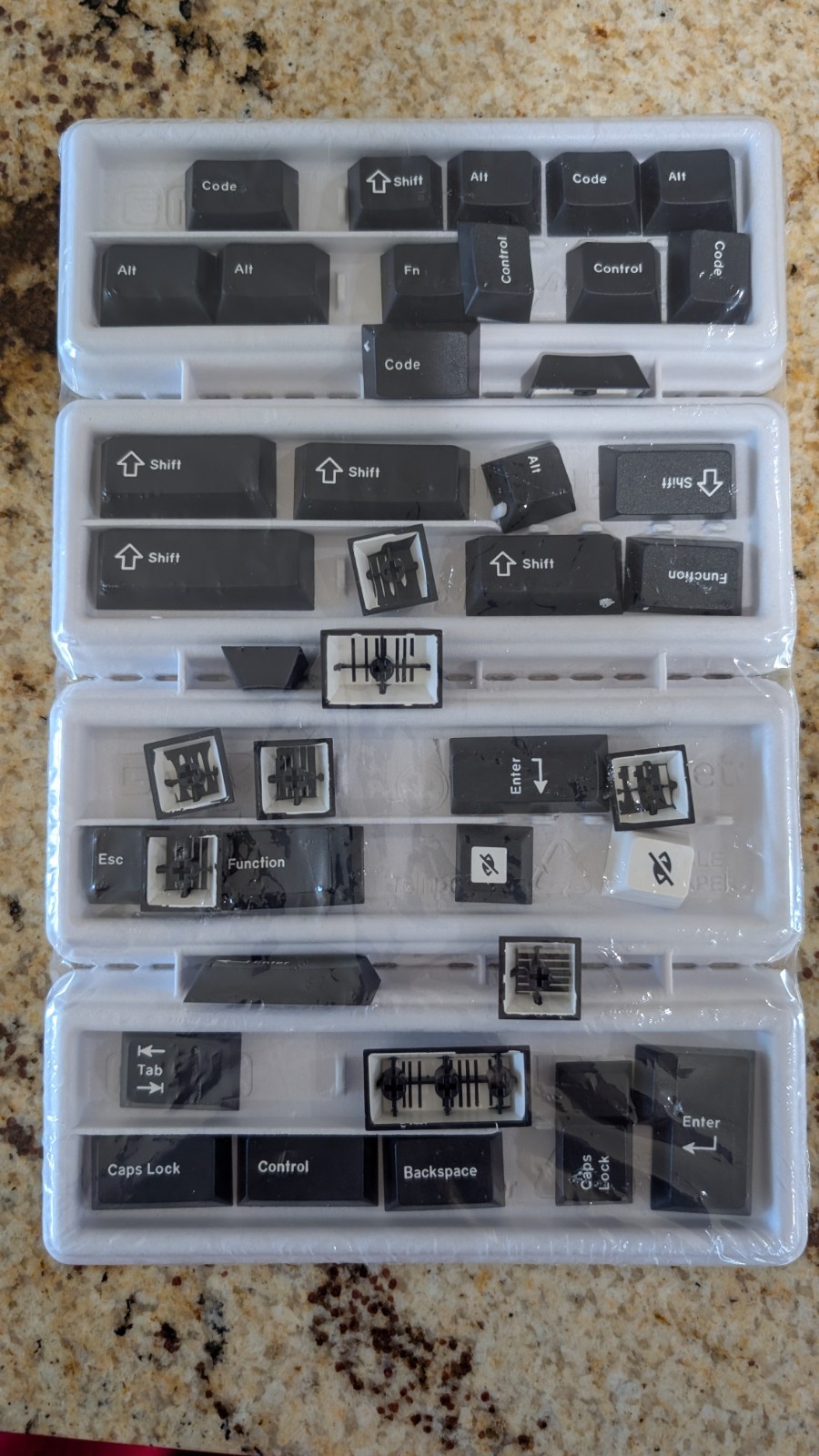 GMK Dracula ~ Nightmode  Kit ~ Mechanical Keyboard Keycaps Keyset