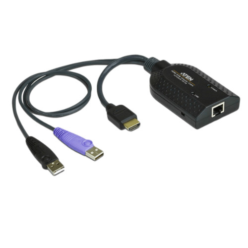 ATEN USB 2.0 HDMI Virtual Media KVM Adapter KA7168 99366-003-35