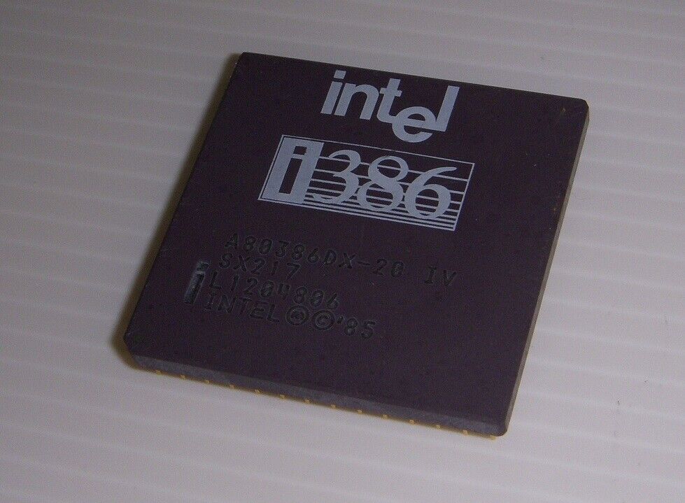 CPU Intel A80386DX 20 i386DX 20MHz PC 9801DA