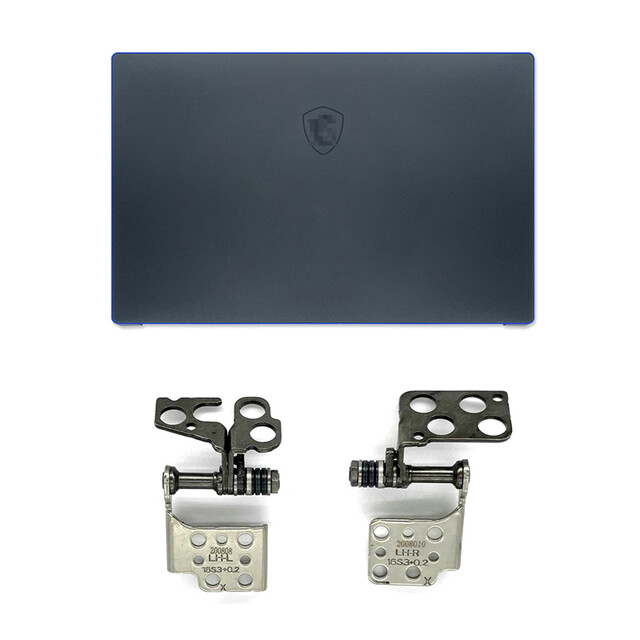 for MSI Prestige15 P15 MS-16S3 MS-16S6 Laptop LCD Back Cover+Hinges(LR)