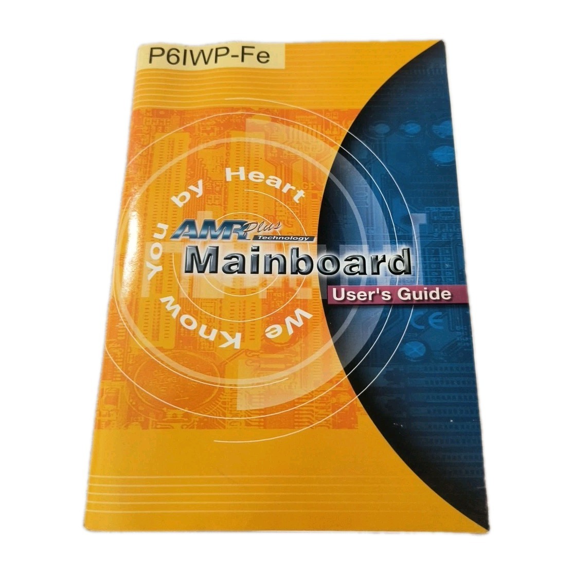 RARE ECS P6IWP-FE MOTHERBOARD USER MANUAL  & CD RM4-BIN29-2