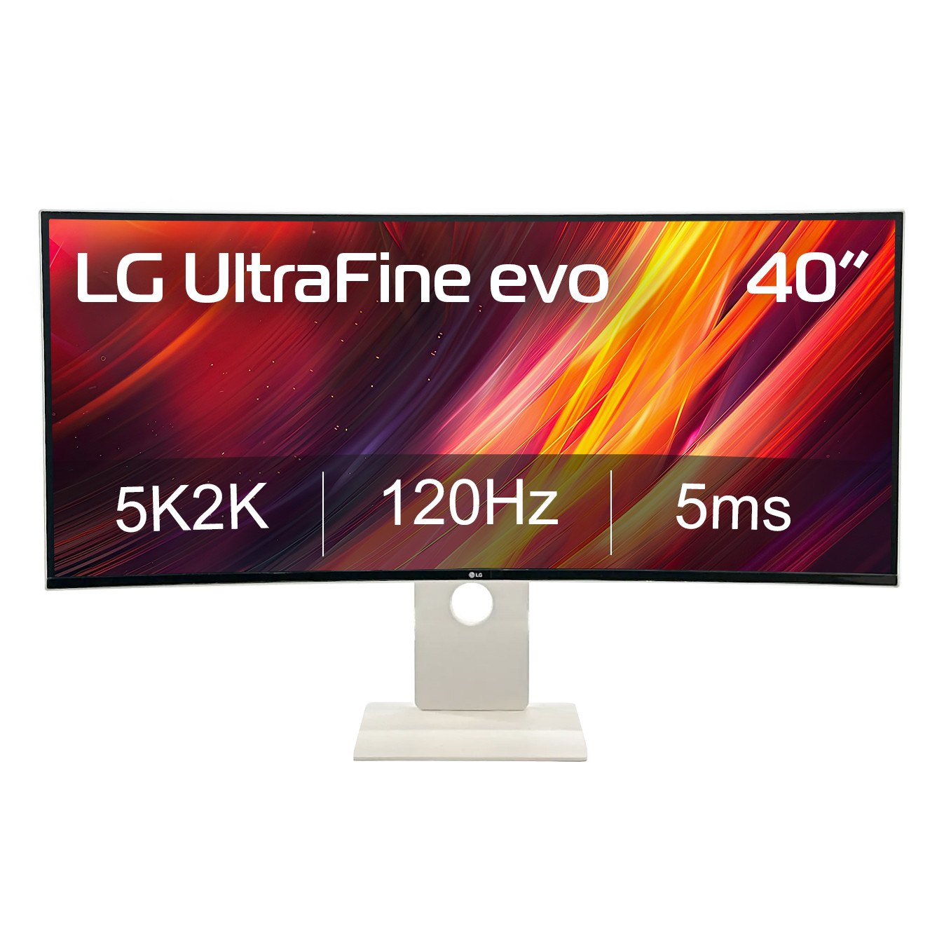 LG Ultrafine evo 40" 5K2K WUHD Nano IPS 120Hz 5ms Black Monitor 40U990A-W