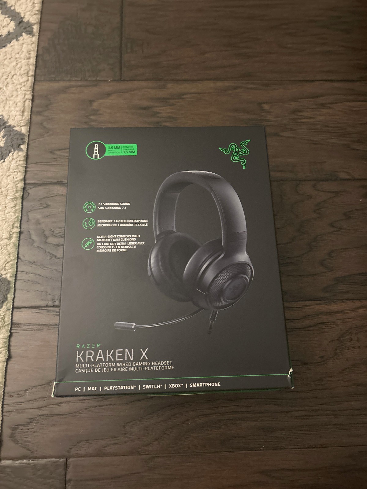 Razer Kraken X Wired Gaming Headset | Multi-Platform | RZ04-02890100-R3U1