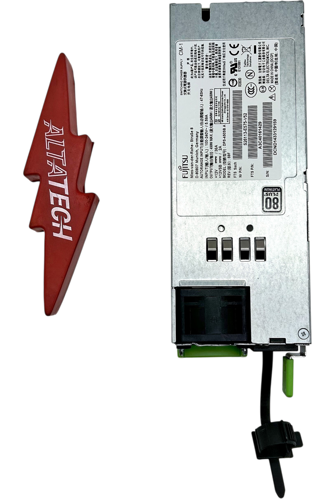 Fujitsu A3C40161429 450W Power Supply Primergy S7/S8