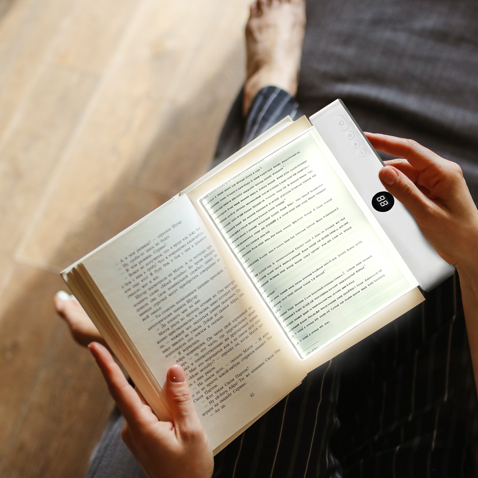 3 Color Rechargeable Book Light For Reading Book Light Reading Book Light ﻿Lamp