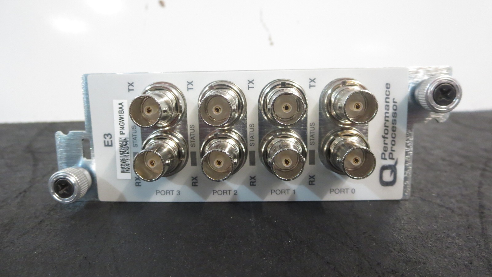 JUNIPER  PB-4E3-QPP IPI4GW1BAA 4 PORT E3 IQ PIC INTERFACE MODULE 