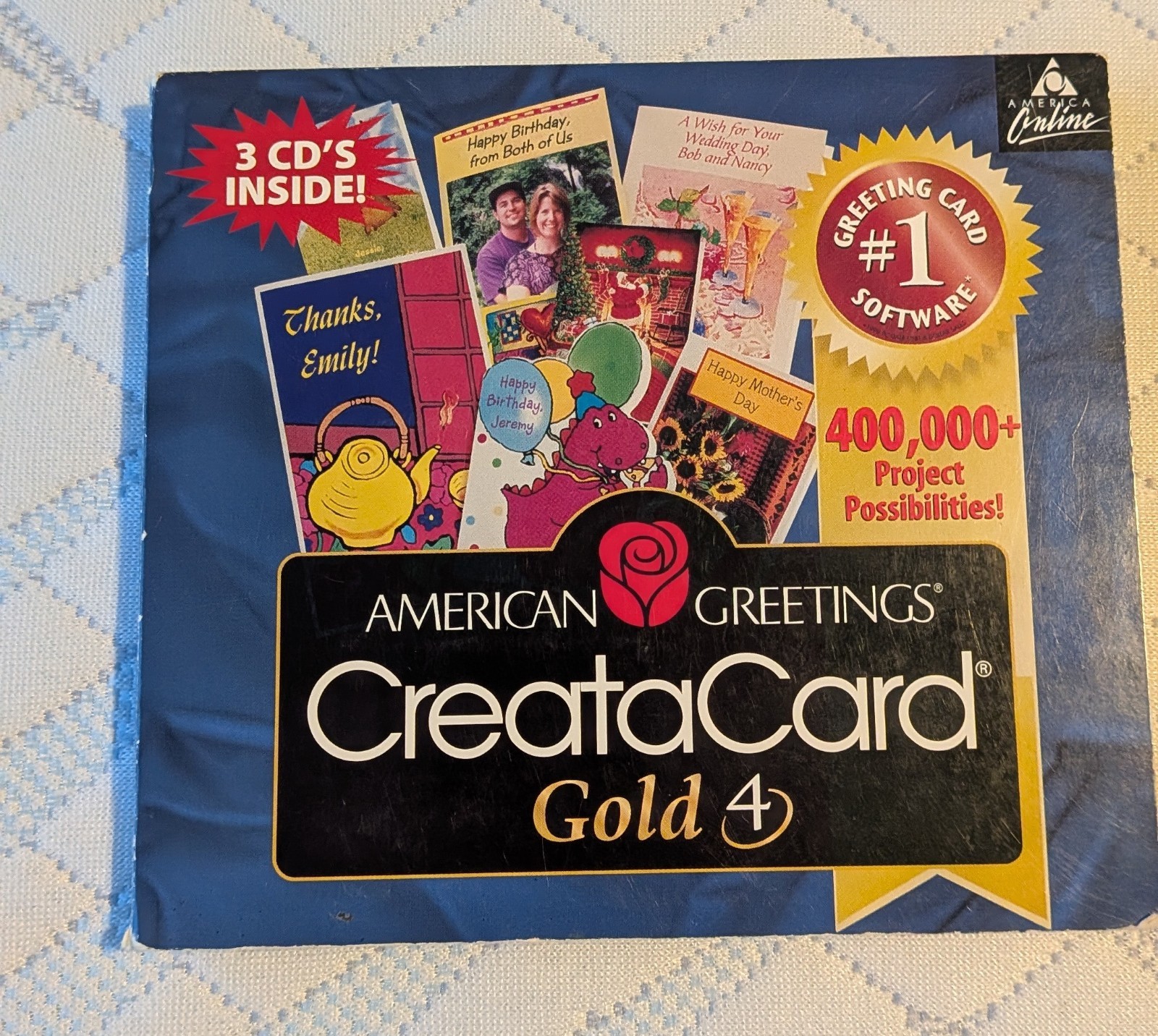 American Greetings Creatacard Gold 4 3 Disc Set 1999