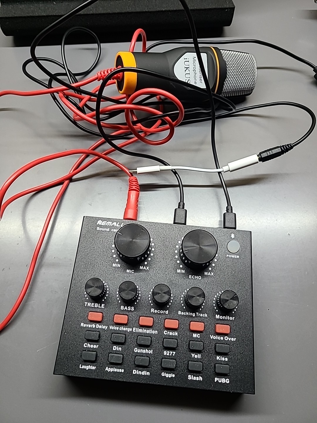 Remall Professional Wireless Live Sound Card Tested Working Free FAST Shipping