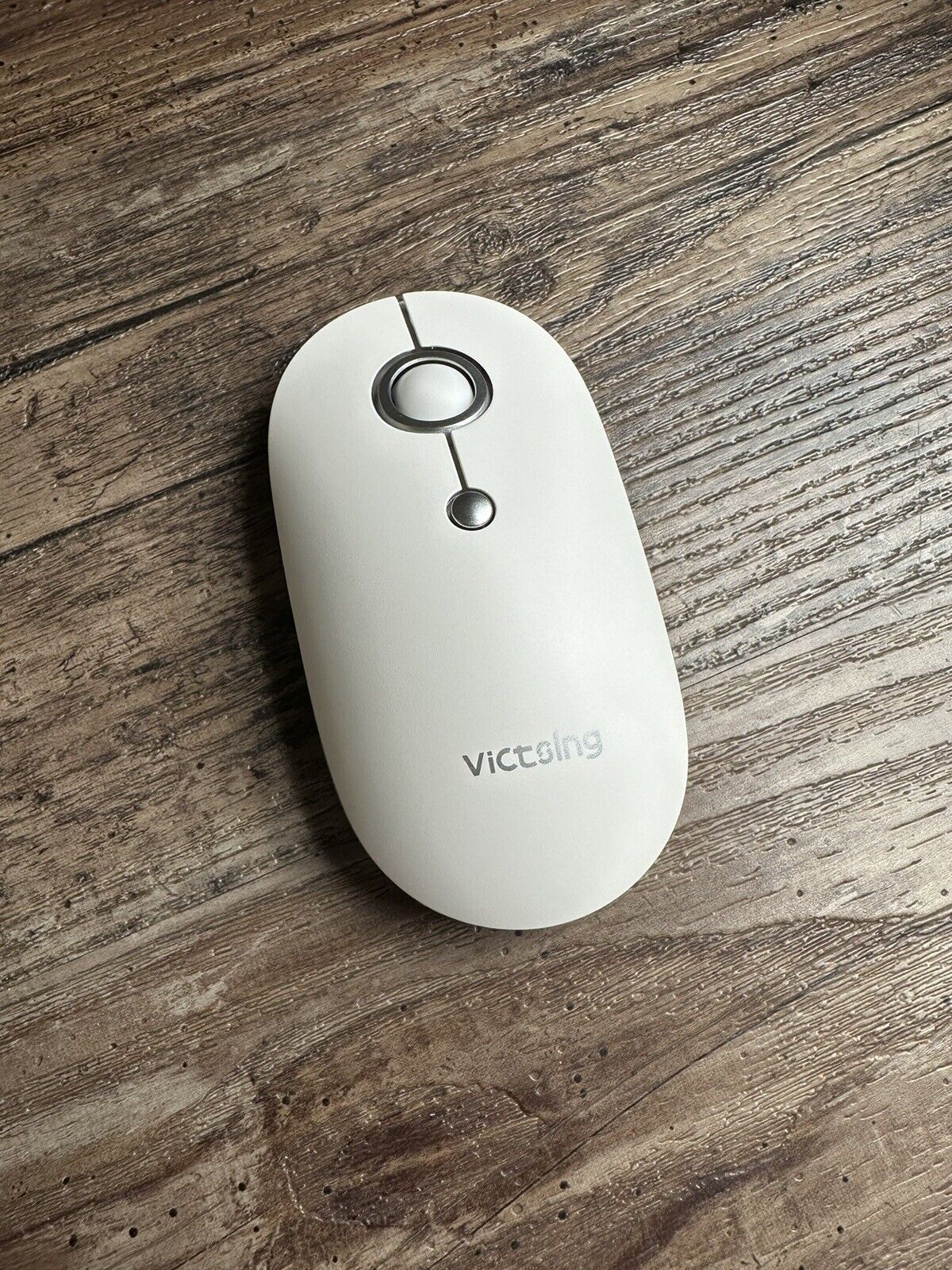 Victsing 2.4G Silent Slim Wireless Mouse Cordless Quiet Mice USB Receiver for PC