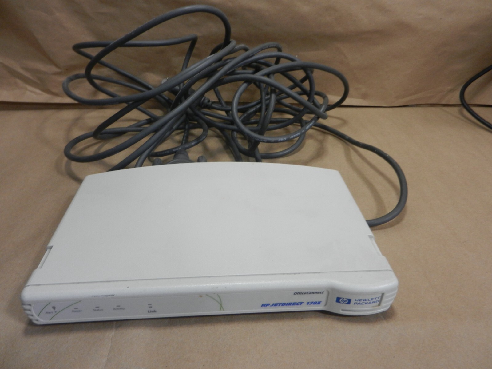 HP J4102B Jetdirect 170X Print Server with centronics cable no power supply