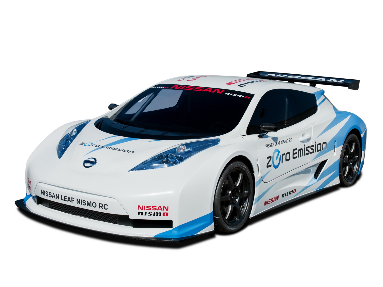 Cars 2011 nissan leaf nismo r c race racing Desk Mat Stitched