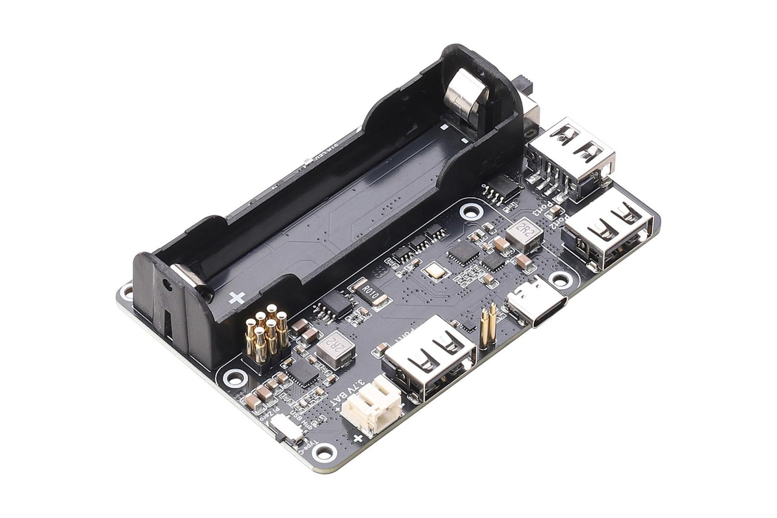 Pi Zero UPS HUB HAT for Raspberry Pi Zero Series, 3-Port USB 2.0 Expansion Bo...